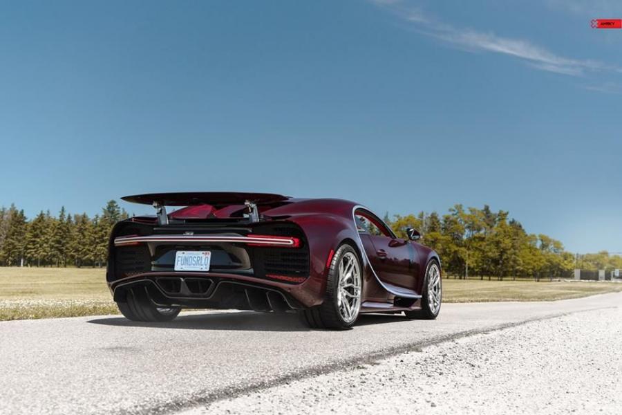 Bugatti Chiron on ANRKY Wheels 2018 года  (фото 4 из 15)
